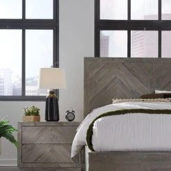 Modus Furniture Herringbonen Platform Bed