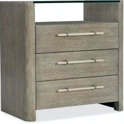 Hooker Furniture - Affinity Three-Drawer Nightstand Bedroom