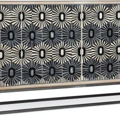 Hooker Furniture - Melange Whitmore Four Door Credenza Buffet