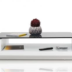 VIG Living Room Modrest Tide - Modern Glass Coffee Table