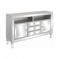 Coaster Cherry Mirrored Media Console