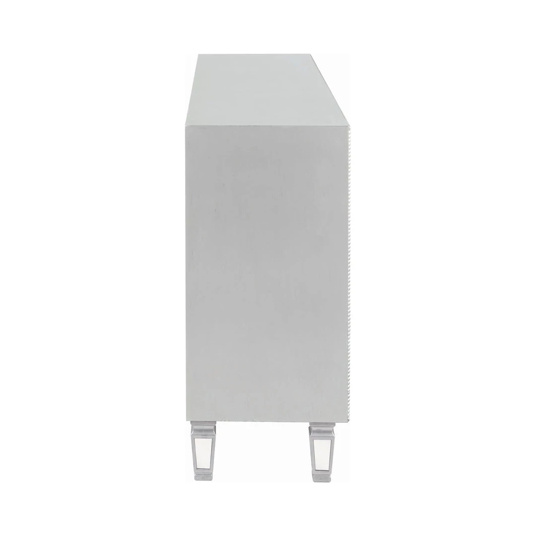 Coaster Cherry Mirrored Media Console