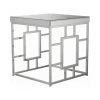 Coaster Ilsa Geometric Frame Square End Table