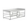 Coaster Ilsa Geometric Rectangular Coffee Table Living Room