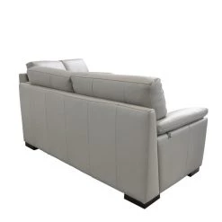 VIG Estro Salotti Morris Italian Modern Grey Leather Sofa Set