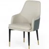 VIG Modrest Duval Modern Grey Dining Chair