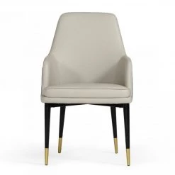 VIG Modrest Duval Modern Grey Dining Chair
