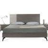 VIG Nova Domus Palermo Italian Modern Faux Concrete & Grey Bed