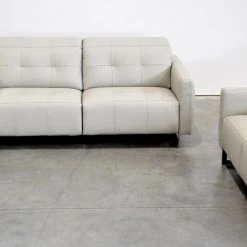 VIG Living Room Estro Salotti Duca Modern Leather Sofa Set W/ Recliners