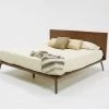 VIG Modrest Carmen Mid-Century Modern Walnut Bed