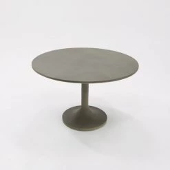 VIG Modrest Wagner Modern Grey Concrete Round Dining Table Dining Tables