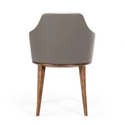 VIG Modrest Megan Modern Beige & Grey Dining Chair