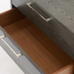 VIG Beds & Headboards Nova Domus Soria Modern Grey Wash Bedroom Set