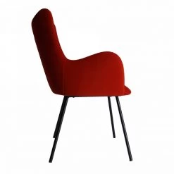 VIG Dining Room Modrest Judith - Modern Red Dining Chair