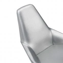 VIG Modrest Sarah Modern Pearl Grey Leatherette Dining Chair (Set Of 2) Dining Room