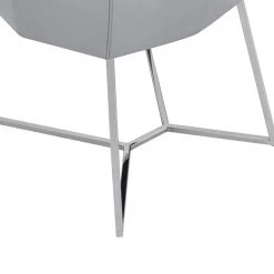 VIG Modrest Sarah Modern Pearl Grey Leatherette Dining Chair (Set Of 2) Dining Room