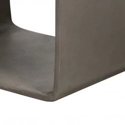 VIG Modrest Pickens - Modern Grey Concrete Cube Shelf