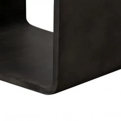 VIG Modrest Pickens - Modern Dark Grey Concrete Cube Shelf Outdoor