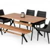 VIG Modrest Nevada - Modern Drift Oak Dining Table
