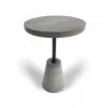 VIG Modrest Dakan - Modern Grey Concrete End Table Living Room