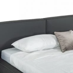 VIG Modrest Haven - King Modern Grey Full Leather Bed