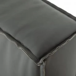 VIG Modrest Haven - King Modern Grey Full Leather Bed