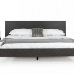 VIG Modrest Gaige - Modern Grey Elm Bed