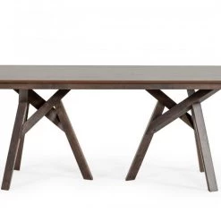 VIG Dining Room Modrest Grover - Modern Dark Wenge Dining Table