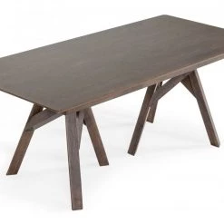 VIG Dining Room Modrest Grover - Modern Dark Wenge Dining Table