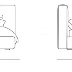 VIG Coronelli Collezioni Hollywood - Eastern King Italian Contemporary Grey Leather Bed