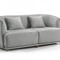 VIG Living Room Modrest Clem - Modern Grey Loveseat
