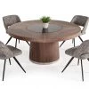 VIG Modrest Houston - Round Modern Dining Table Dining Room