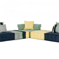 VIG Divani Casa Dubai Modular Fabric Sectional Sofa