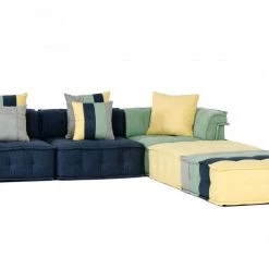 VIG Divani Casa Dubai Modular Fabric Sectional Sofa