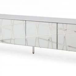 VIG Modrest Kilson - Modern White TV Stand