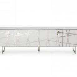 VIG Modrest Kilson - Modern White TV Stand