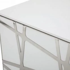 VIG Modrest Kilson - Modern White TV Stand