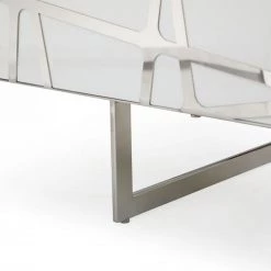 VIG Modrest Kilson - Modern White TV Stand