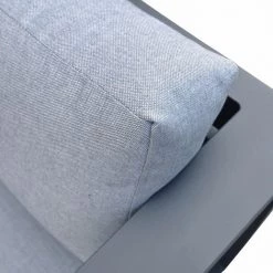 VIG Renava Weber - Modern Outdoor Grey & Black Sofa Set