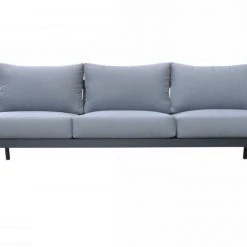 VIG Renava Kiowa - Modern Outdoor Grey & Black Sofa Set