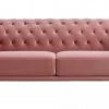 VIG Living Room Divani Casa Aiken - Modern Salmon Velvet Sofa