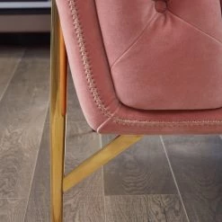 VIG Living Room Divani Casa Aiken - Modern Salmon Velvet Sofa