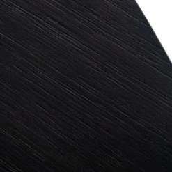 VIG Modrest Raygor - Black Acacia Oval Dining Table