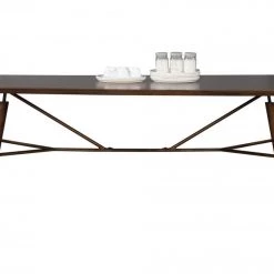 VIG Dining Room Modrest Sebring - Mid-Century Modern Acacia Dining Table