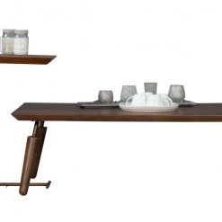 VIG Modrest Sebring - Mid-Century Modern Acacia Coffee Table By Hollywood Glam