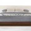 VIG Beds & Headboards Modrest Tokyo - Contemporary Walnut And White Platform Bed
