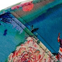 VIG Dining Room Modrest Roxann - Contemporary Floral Velvet Dining Chair