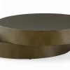 VIG Modrest Grayson - Glam Brushed Bronze Metallic Coffee Table By Hollywood Glam
