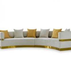 VIG Divani Casa Kiva Sectional Sofa Living Room