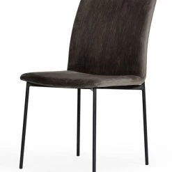 VIG Modrest Maggie - Modern Black And Brown Dining Chair (Set Of 2)